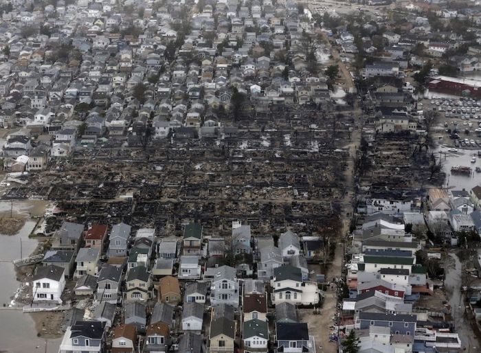Квинс - самый пострадавший район Нью-Йорка от урагана "Сэнди"