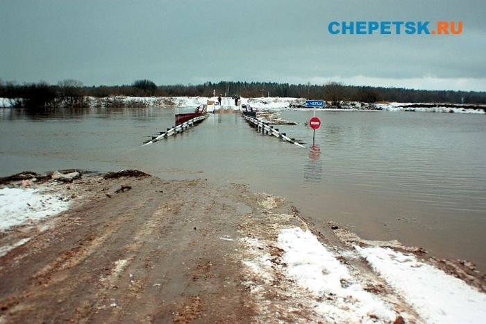 Новый мост за 30 млн. рублей в Кировской области