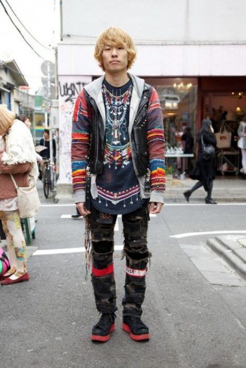 Молодежная мода в Токио (37 фото)