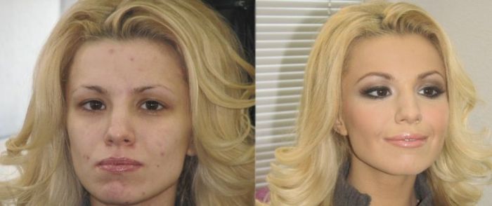 Чудеса make-up: до и после (20 фото)