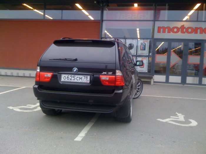 Русские мастера идиотской парковки