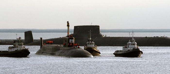 Уникальный подводный крейсер "К-535 Юрий Долгорукий"