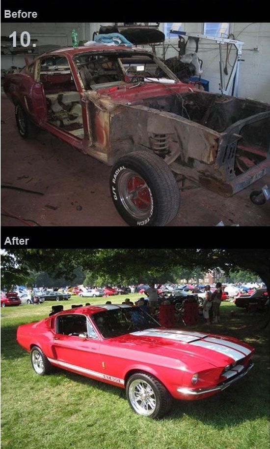 Реинкарнация старых автомобилей (11 фото)