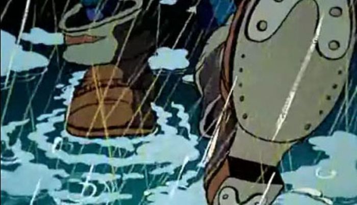 Интересные ляпы в известном мультфильме "Остров сокровищ"