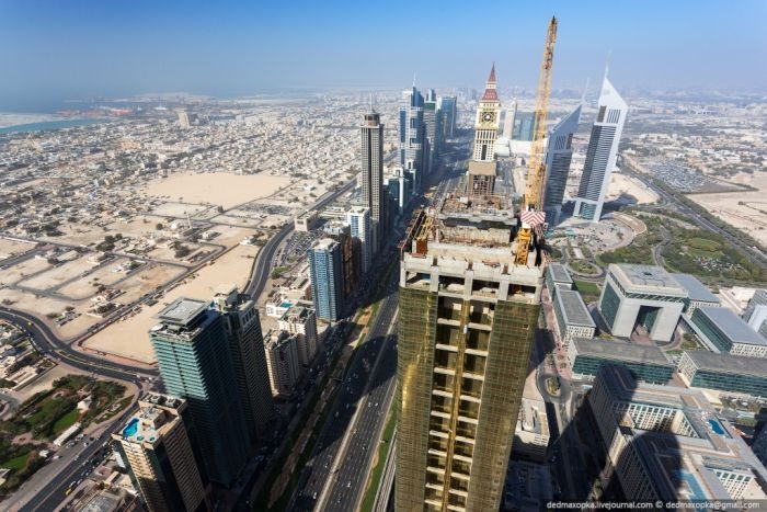 Сногсшибательные панорамные виды с крыш Дубая