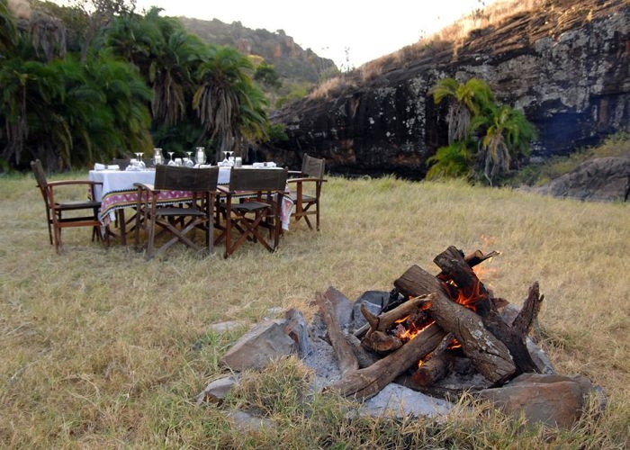 Уникальный отель в национальном парке в Кении
