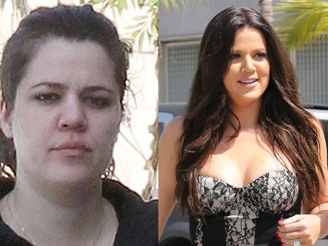 Знаменитости до и после макияжа