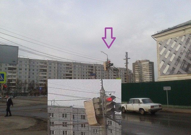 Необычная деактивация светофоров в Красноярске
