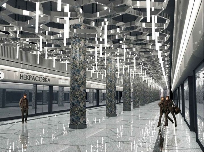 Проекты дизайна московских станций метро