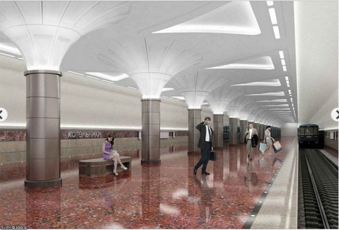 Проекты дизайна московских станций метро