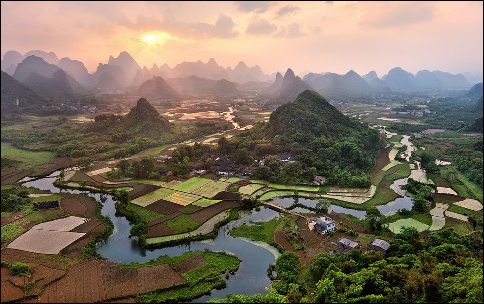 Красивые картинки китайские пейзажи