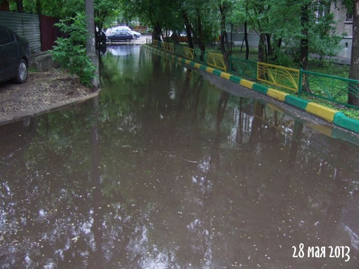 Москву затопило?