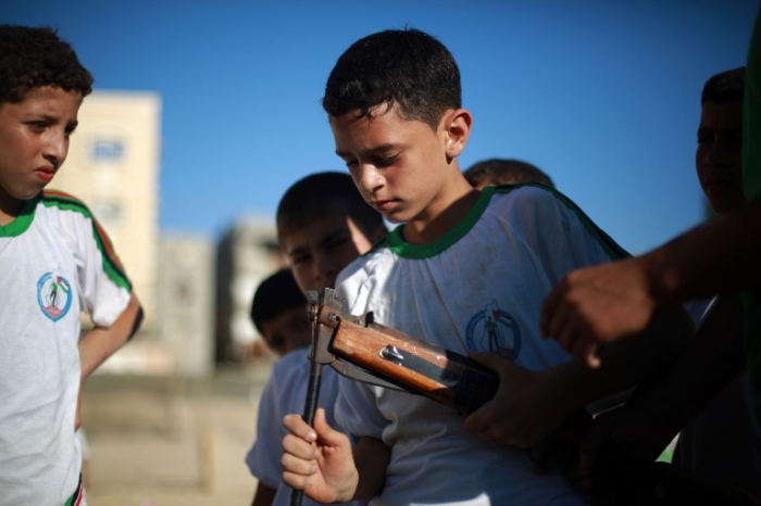 В Газе открылись детские лагеря ХАМАСа