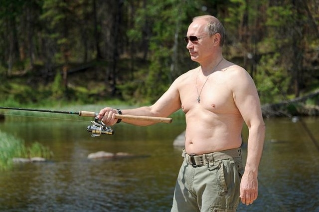 Как президент России на рыбалку съездил