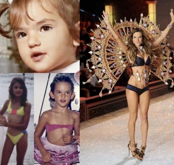 Модели Victoria’s Secret в детстве и сейчас