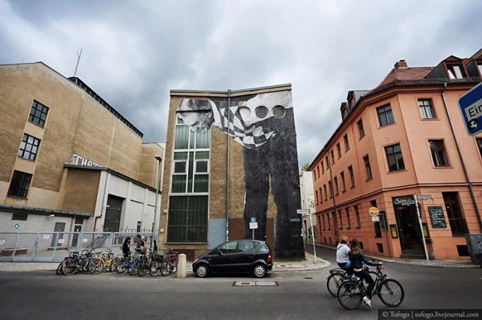 Классный cтрит-арт в Берлине