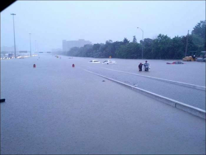 Затопленный Торонто