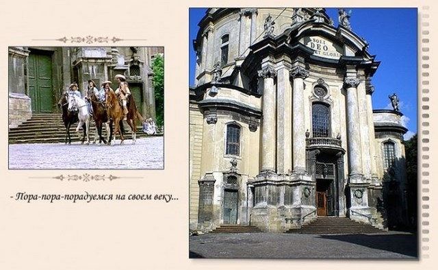 Фотографии со съемок "д'Артаньяна и трех мушкетеров"