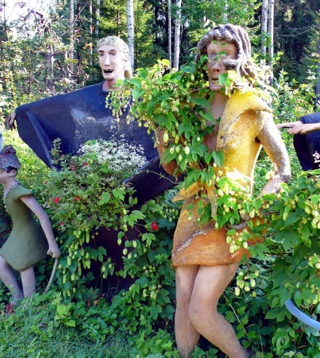 "Мистический лес" в Финляндии