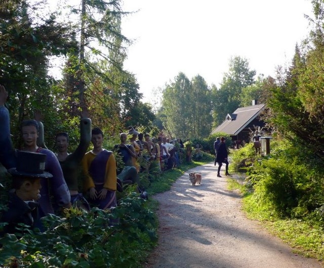 "Мистический лес" в Финляндии