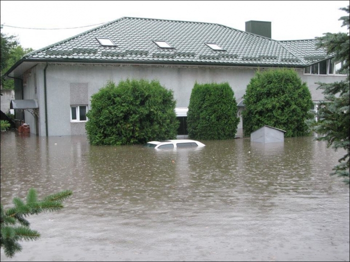 Наводнение в Луцке