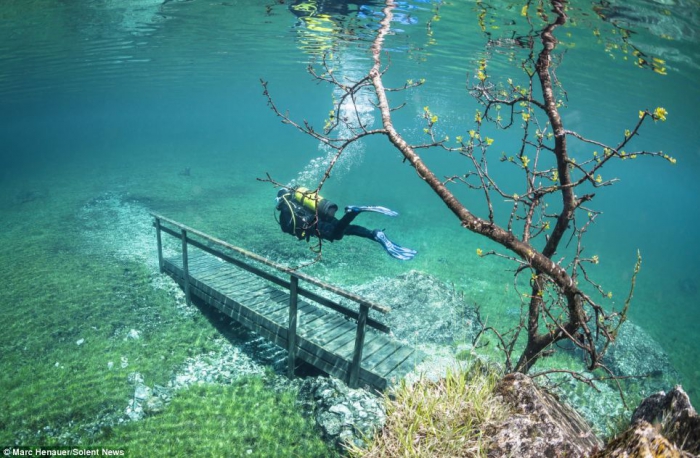 Подводный парк в Австрии