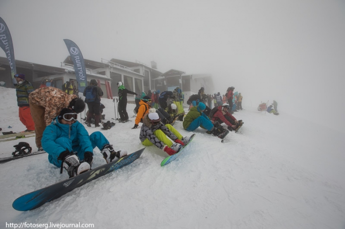 В Сочи состоялось открытие горнолыжного сезона