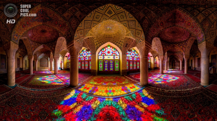 Розовая мечеть в Ширазе