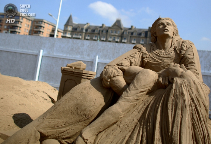 Фестиваль песчаных скульптур в Британии