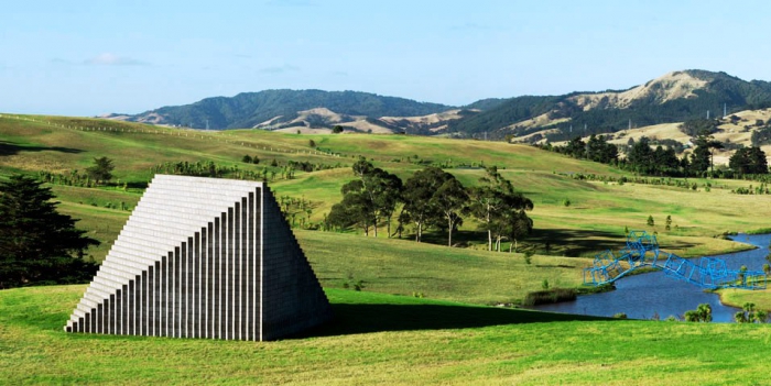 Огромные скульптуры в Новой Зеландии