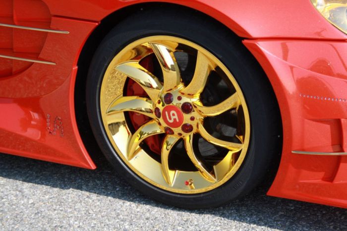 McLaren SLR 999 Red Gold Dream