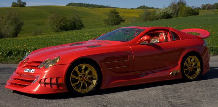 McLaren SLR 999 Red Gold Dream