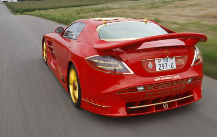 McLaren SLR 999 Red Gold Dream