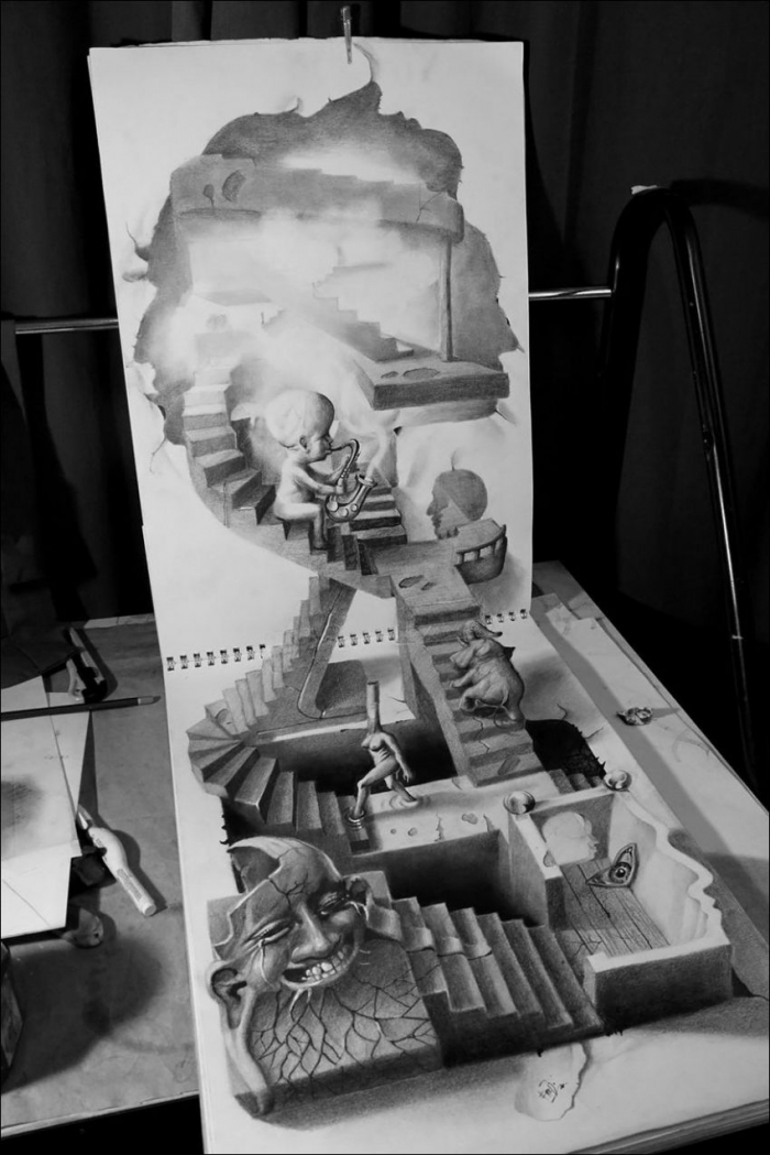  3D- 