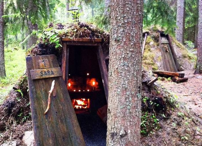 Уникальный лесной отель