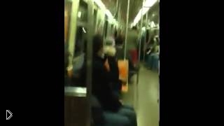 SAX BATTLE IN NYC SUBWAY