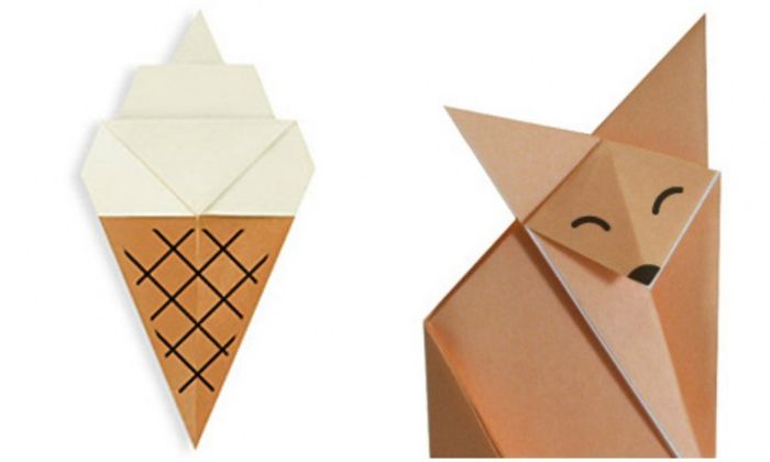 Схемы сборки оригами