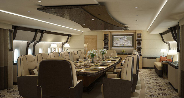 Роскошный Boeing 747 за 600 миллионов долларов