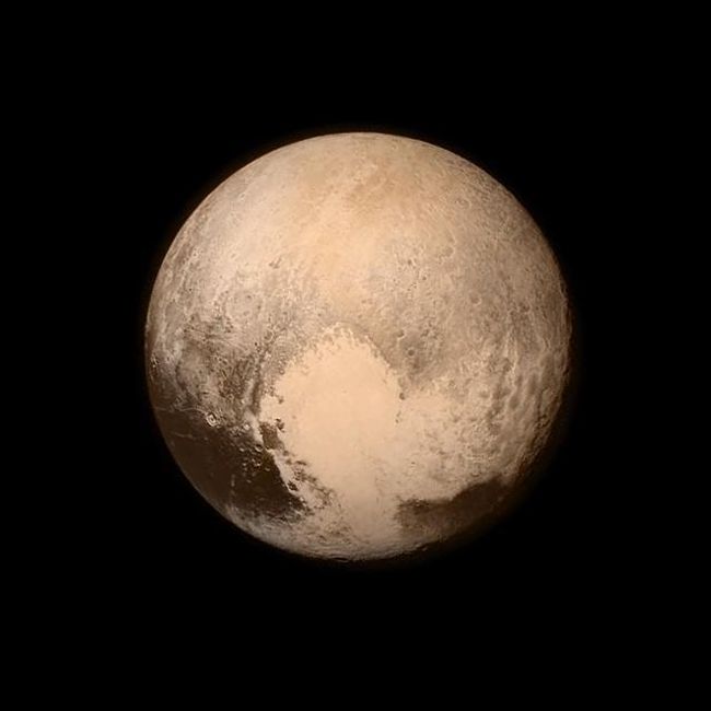 Новые снимки Плутона сделанные аппаратом Новые Горизонты