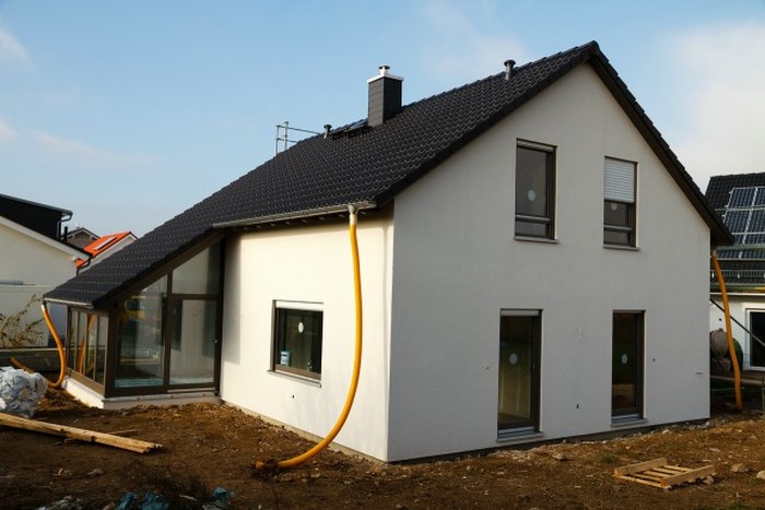Как строят дома в Германии 