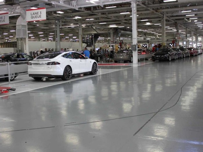 Завод Tesla Motors