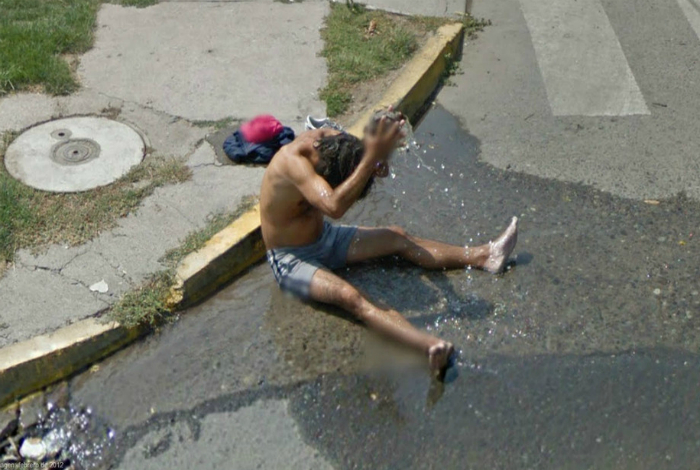 Забавные фотографии с Google Street