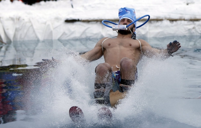 Red Bull Jump and Freeze Competition  