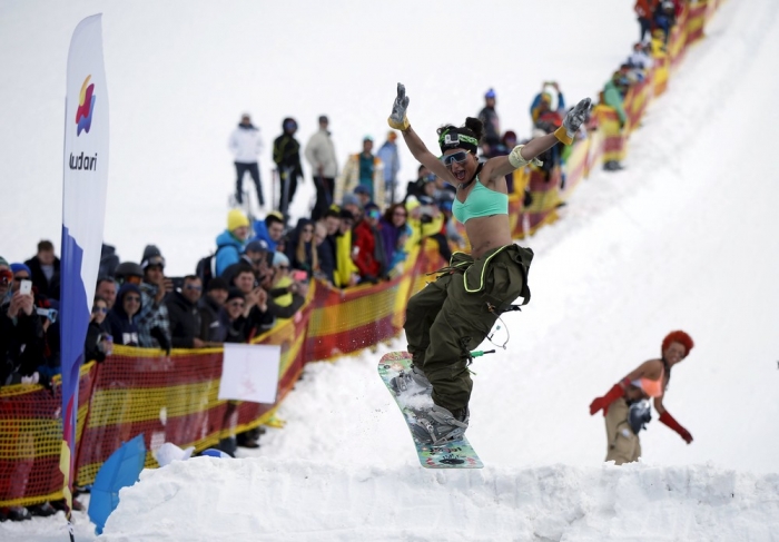 Red Bull Jump and Freeze Competition  