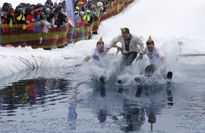 Red Bull Jump and Freeze Competition  