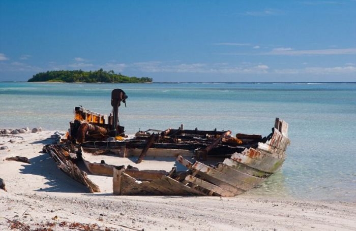 Дикая природа поглощает следы жизни человека на архипелаге Чагос