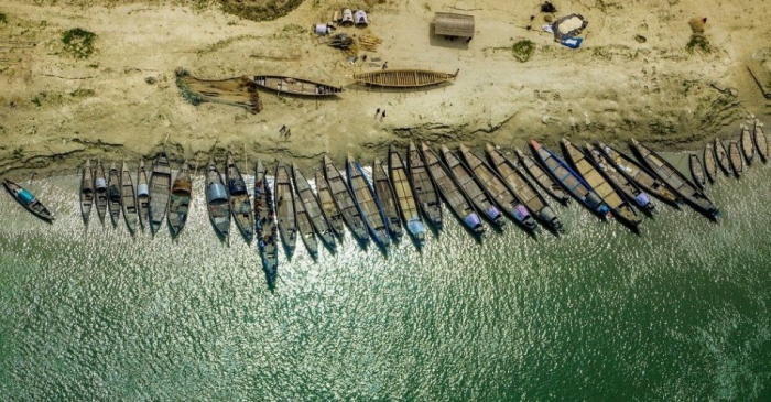 Потрясающие аэрофотоснимки Бангладеш
