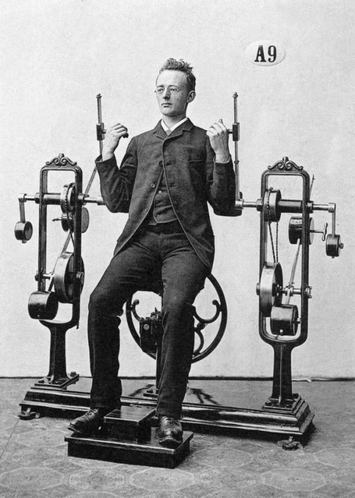 Фитнес-тренажеры конца XIX века