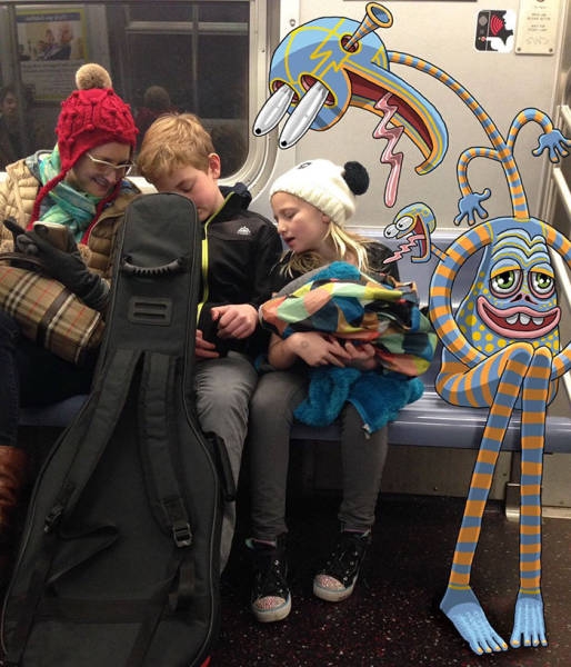 Монстры в нью-йоркском метро