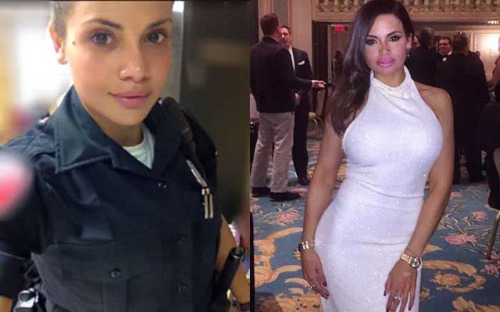 Саманта Сепульведа - самый красивый полицейский Нью-Йорка